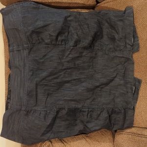 Torrid black demin pencil skirt size 26